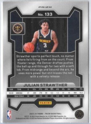 シャルル・デ・ケテラーレ PANINI PRIZM 2022 auto 自筆 シャルル・デ