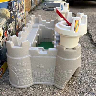 Vintage Little Tikes Giant Action Figure Castle with Original Box
