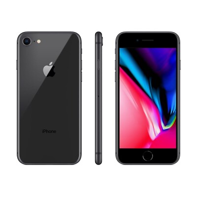Apple iPhone 8 64GB Space Gray - Unlocked | Rare iOS 13 (13.7