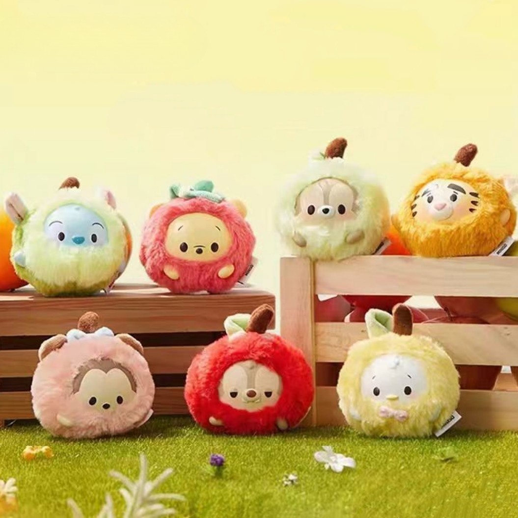 MINISO Disney Ufufy Fruit Collection Series Vinyl Plush Toys