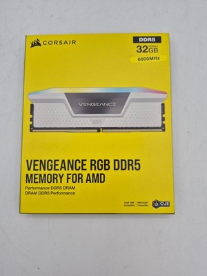 NEW CORSAIR Vengeance RGB DDR5 RAM 32GB 2x16GB 6000MHz CL30