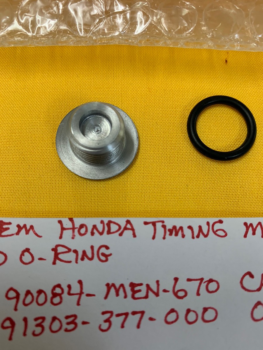 New OEM HONDA Engine Timing Hole Plug (90084-MEN-670) CRF250R