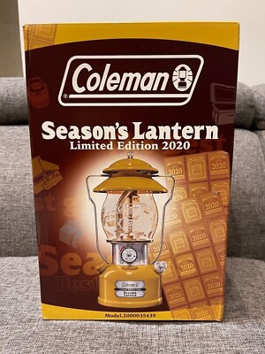 Coleman Seasons Lantern 2020 limited edition mustard unused | eBay