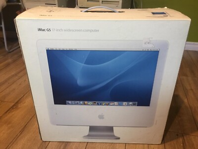 Apple iMac G5 17-inch widescreen computer 512MB 75GB | eBay