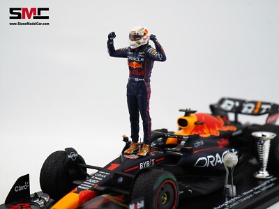 2022 F1 WDC #1 Max Verstappen Red Bull RB18 Japan GP 1:18 Spark