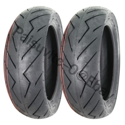 CHAMPION 130/70-12 & 140/70-12 HR78T/L Tyre Set For Honda GROM-125