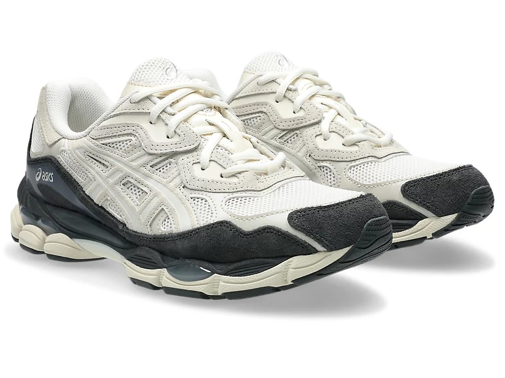 Size 5.5 - ASICS Gel NYC White Smoke Grey for sale online | eBay