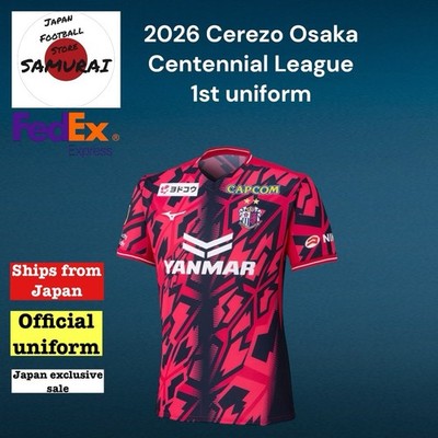 Mizuno Cerezo Osaka 2026 Home Jersey P2JADY5041 pink authentic New