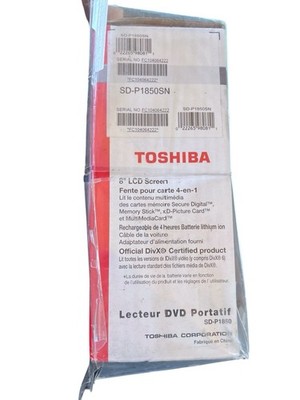 Toshiba SD-P1850 Portable DVD Player (8