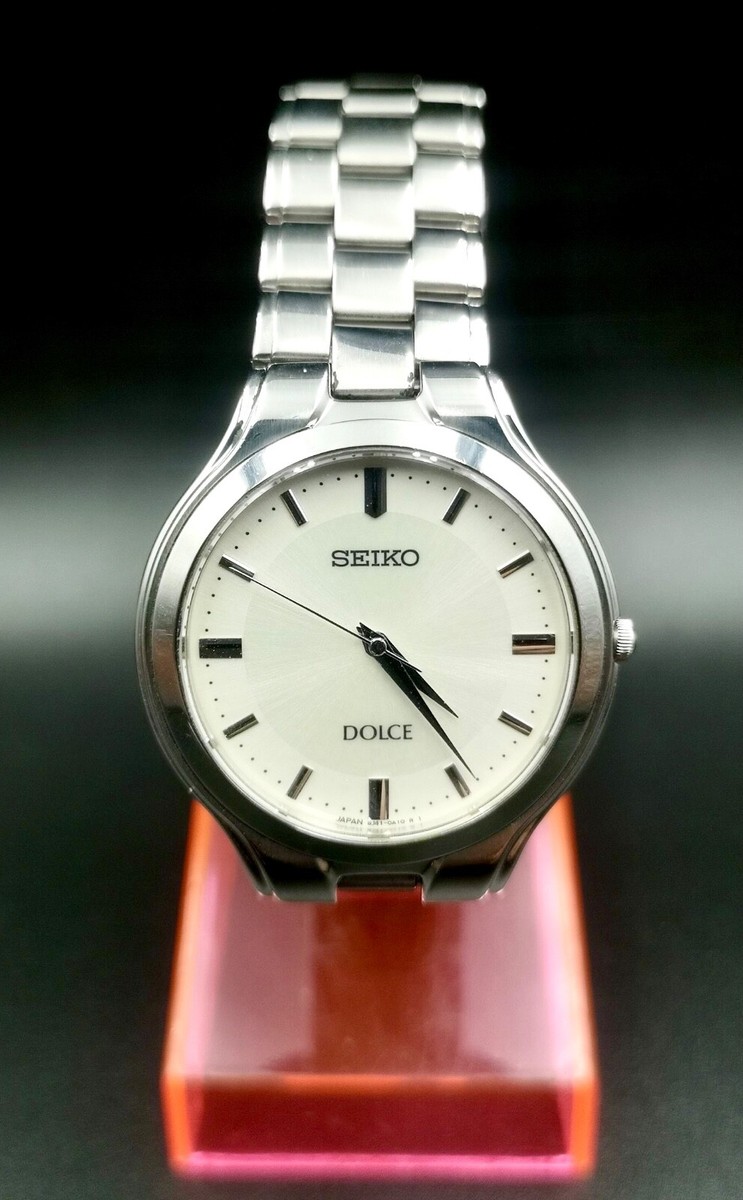 Vintage Seiko DOLCE 8J41-0A10 Men's Quartz watch. | eBay