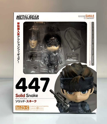 Nendoroid Metal Gear Solid Solid Snake Figure #447 Good Smile