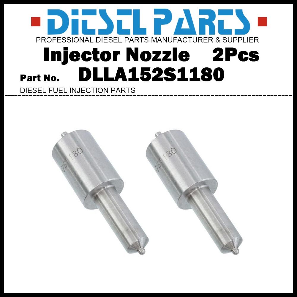 2x Fuel Injector Nozzle Tips DLLA152S1180 0433271691 12270163 for