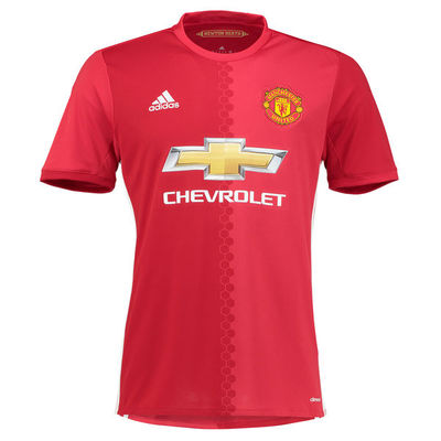 adidas Manchester United Home Red 2016/17 Soccer Jersey | eBay