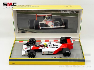 Mclaren MP4/4 Ayrton Senna 1988 F1 World Champion 1:18 MINICHAMPS