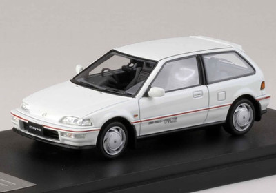 1/43 Honda Civic (EF9) SiR II White MARK43 mini car model car