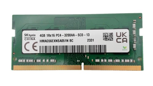 SK hynix 16GB DDR4 3200MHz Laptop SO-DIMM RAM 1Rx8 PC4-25600 for