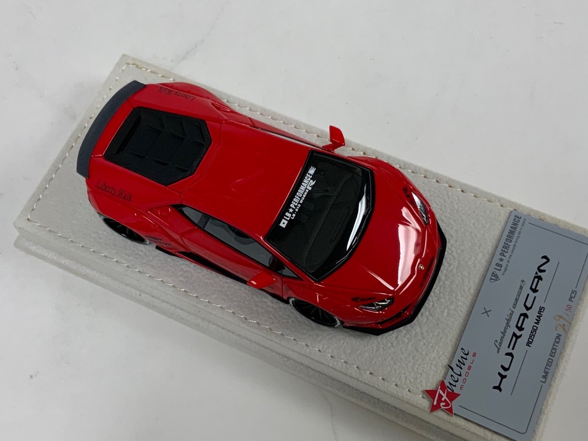 1/43 Fuel Me Models Lamborghini Huracan LBWK Liberty walk Rosso