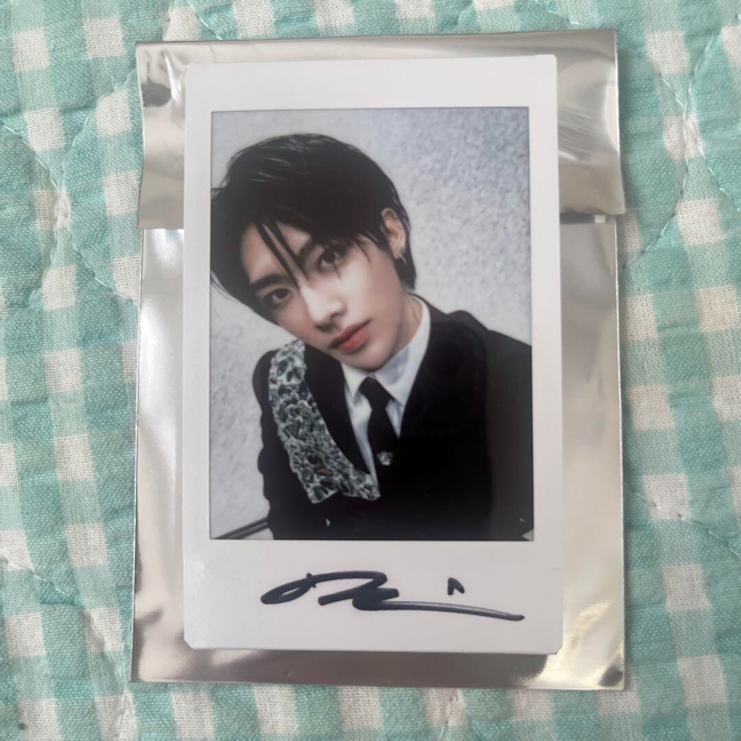 ZEROBASEONE ZB1 Ricky Autographed Signed polaroid 2024 THE FIRST