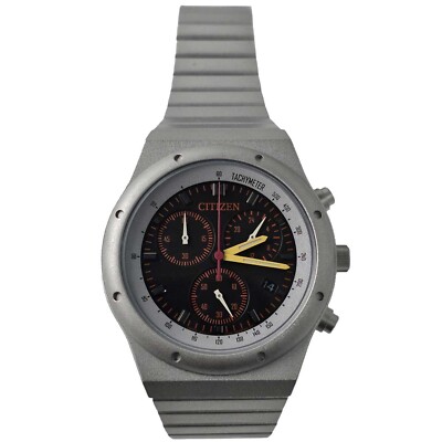 CITIZEN 1984 Chronograph EcoDrive Mens Watch 200 Limited Matt