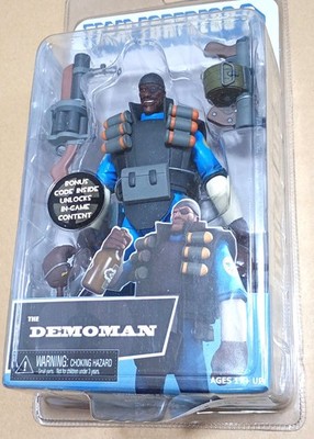 Team Fortress 2 BLU Demoman Action Figure NECA Valve TF2 UNOPENED