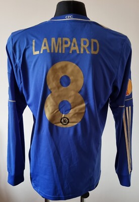 Chelsea 2012-2013 Home football Adidas long sleeve jersey #8