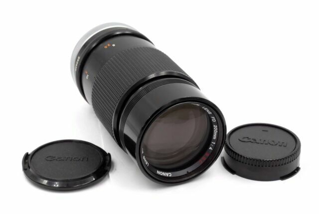 Canon FD 200mm f/4 S.S.C Lens for sale online | eBay
