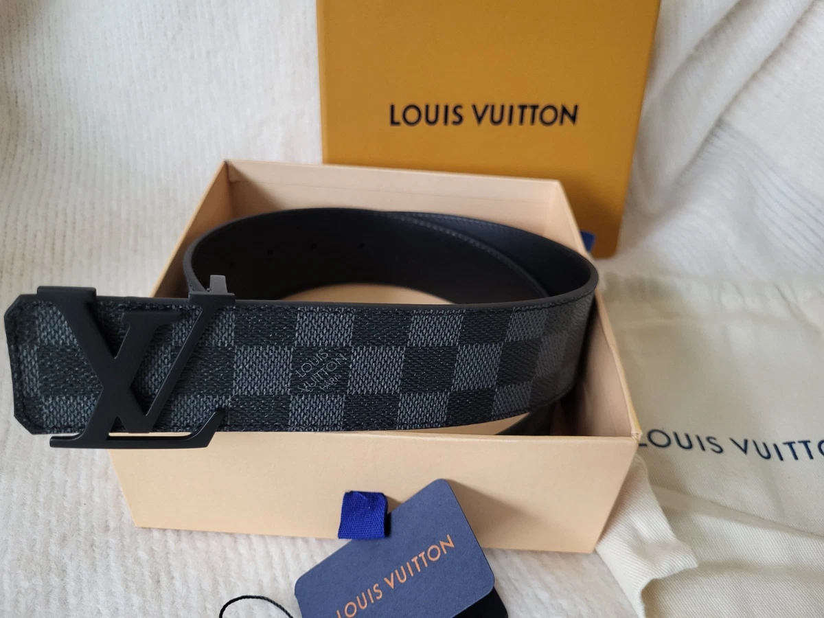 Louis Vuitton Black Belts for Men for sale | eBay