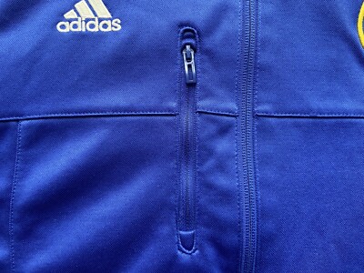 CHELSEA 2015 2016 HOME PRE MATCH FOOTBALL SOCCER JACKET ADIDAS