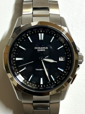 Brand-New Casio Oceanus OCW-S100-1AJF Titanium Radio Solar Watch