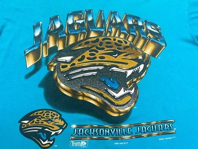Vintage Magic Johnson T's 1995 NFL Jacksonville Jaguars T-Shirt