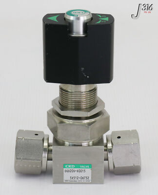 16869 CKD METAL DIAPHRAGM PROCESS GAS VALVE, 5X512-06732 OGD20V