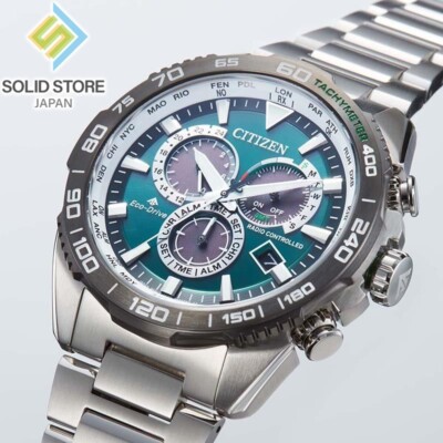 CITIZEN PROMASTER LAND CB5034-91W Eco-Drive Radio Solar Watch