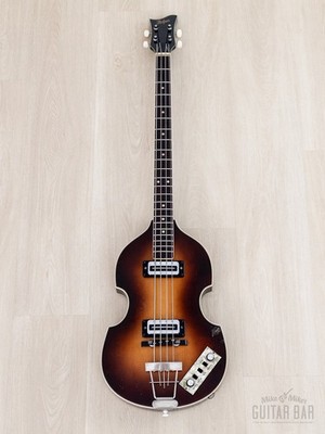 1974 Hofner 500/1 Beatle Bass Vintage Violin Bass w/ Blade Pickups