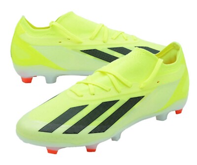 Adidas Men X Crazy-fast Pro FG Cleats Football Yellow Soccer Boot