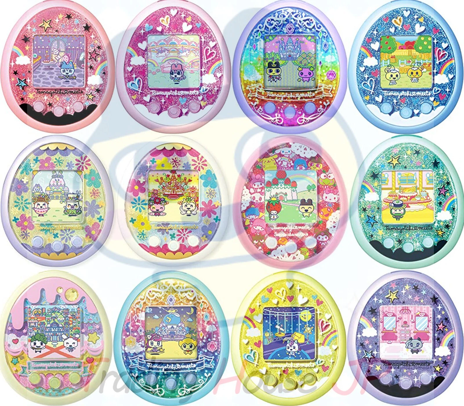 Bandai Tamagotchi Meets Pastel Meets ver. White Virtual Pet TMGC