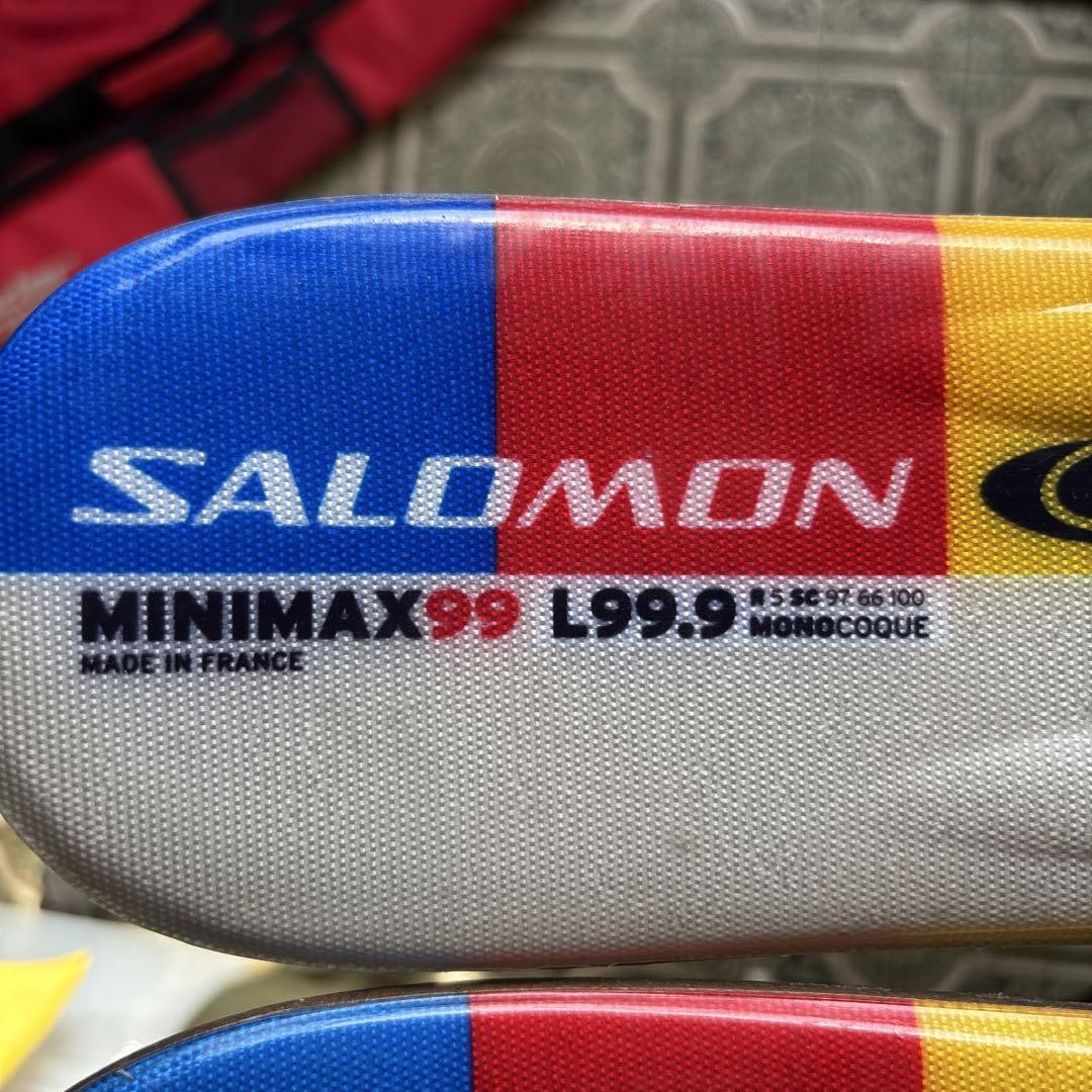 Salomon MINIMAX 99 Snow Skis 99.9cm Freestyle Short Skiboards