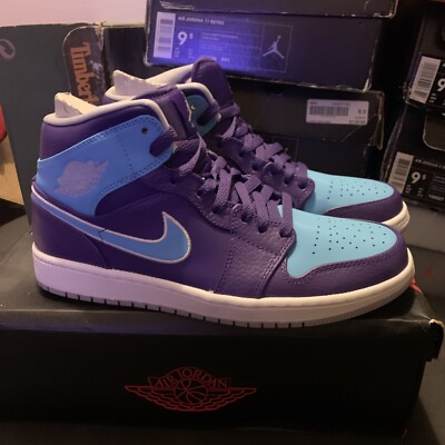 Nike Air Jordan 1 Retro Mid 'Hornet' 2014 - Size 9.5 (554724-507