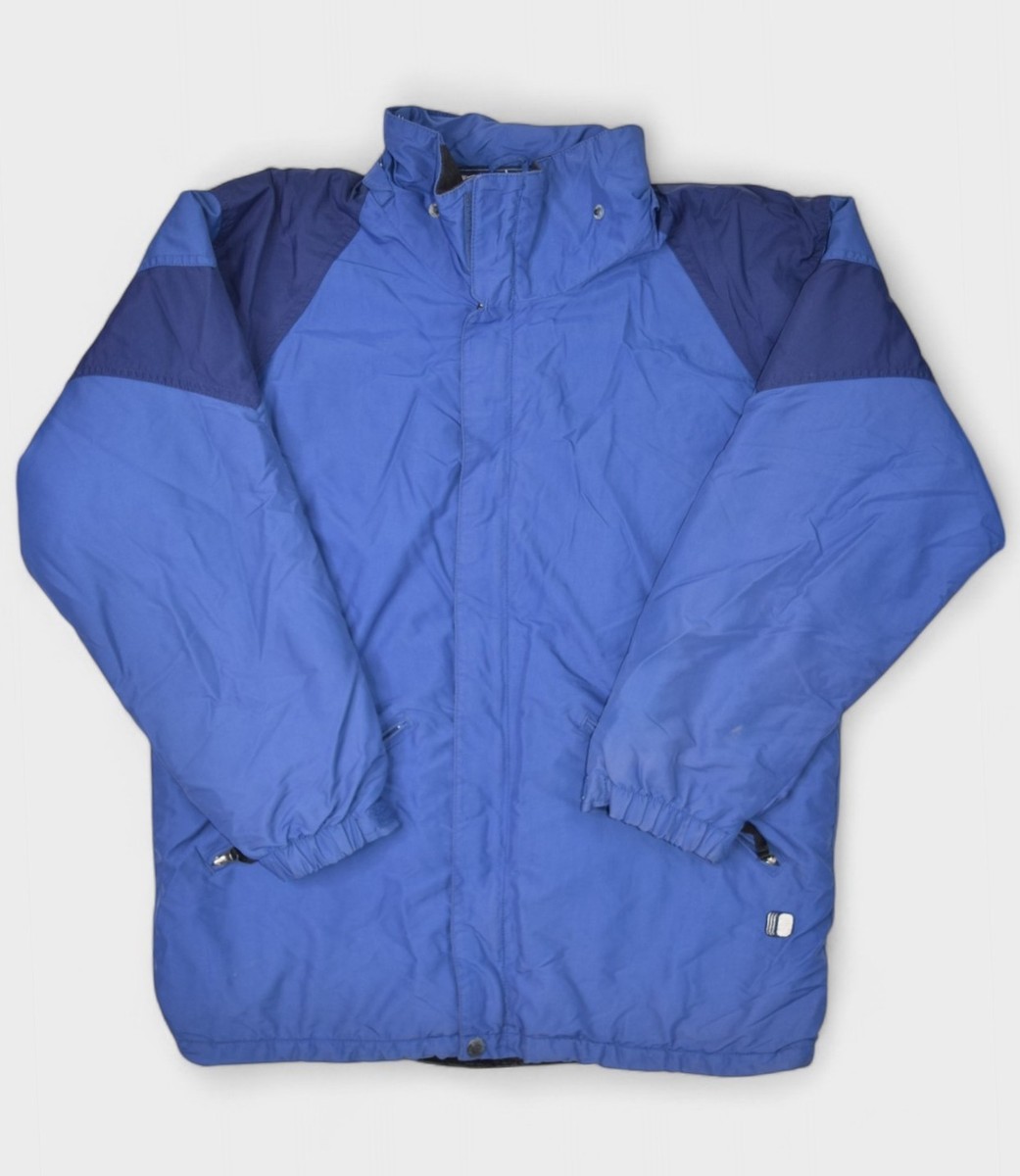 Burton Jacket Mens Medium Blue Snowboard Skit Toast Zip Insulated