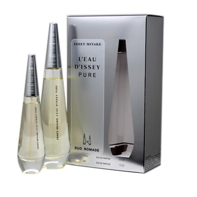 ISSEY MIYAKE L'EAU D'ISSEY PURE DUO NOMADE EAU DE PARFUM SPRAY