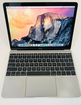Apple MacBook 12 in 2015 A1534 Laptop Retina 1.2GHz Core M 8GB 512