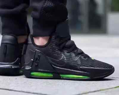 Nike Lebron Witness 6🔥New Men's Black/Volt Basketball Training