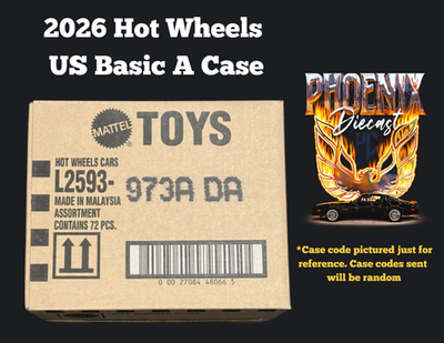 🔥🔥2026 Hot Wheels A-Case 72-Piece • Factory Sealed Box • 1:64