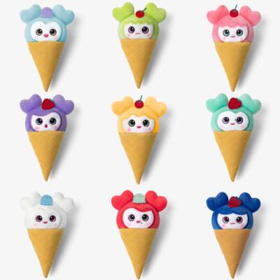 TWICE JYP JAPAN POPUP STORE 2023 OFFICI ICE BADGE LOVELY PLUSH TOY