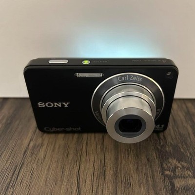 Sony Cyber-shot DSC-W350 14.1 Megapixel Digital Camera Black Fully
