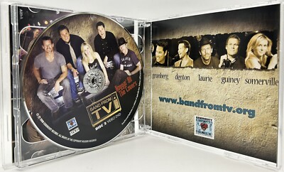 Band From TV CD DVD Autographed James Denton, Hugh Laurie, Greg