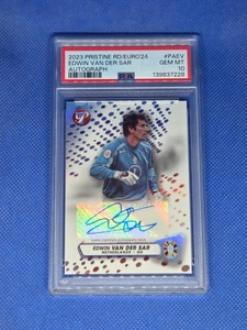 2022 Topps Chrome VAN DER SAR 直筆サインカード Edwin Van Der Sar