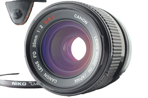 CANON NEW FD 28mm F 2 Manual focus film camera lens 4491 From