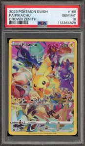 Pikachu Crown Zenith Psa 10 | eBay