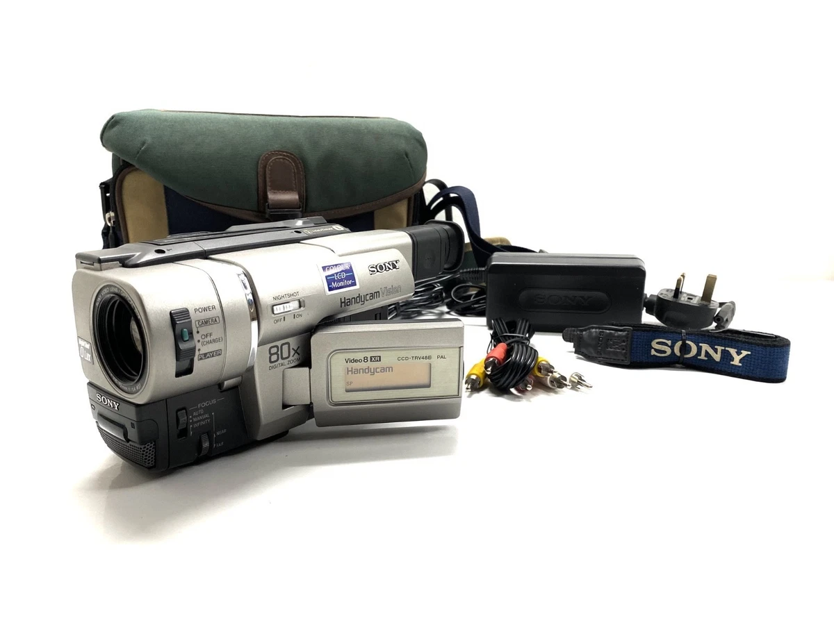Sony Handycam 80x Digital Zoom Hi8 Camcorders for sale - eBay