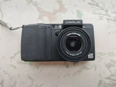 Ricoh Caplio GX100 10.0MP Digital Camera - Black for sale online